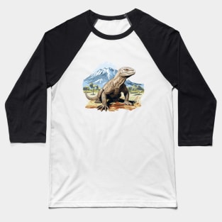 Komodo Dragon Baseball T-Shirt